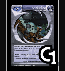 Rock Slide - Foil